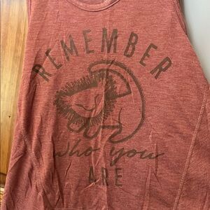 Disney Red Tank Top with Lion King Design